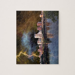 Stormy Richmond Skyline Jigsaw Puzzle