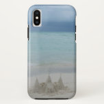 Stormy Sandcastle Beach Landscape Photo iPhone XS Case