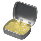 Stormy Sandcastle Beach Landscape Photo Jelly Belly Tin (Opened)
