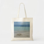 Stormy Sandcastle Beach Landscape Photo Tote Bag
