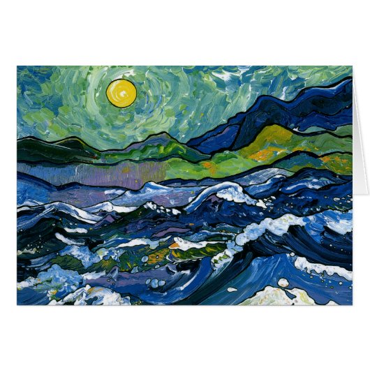 Stormy Sea Cards (Front Horizontal)