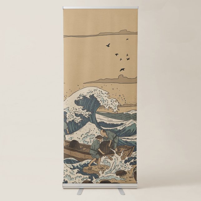 Stormy Sea Retractable Banner (Front)