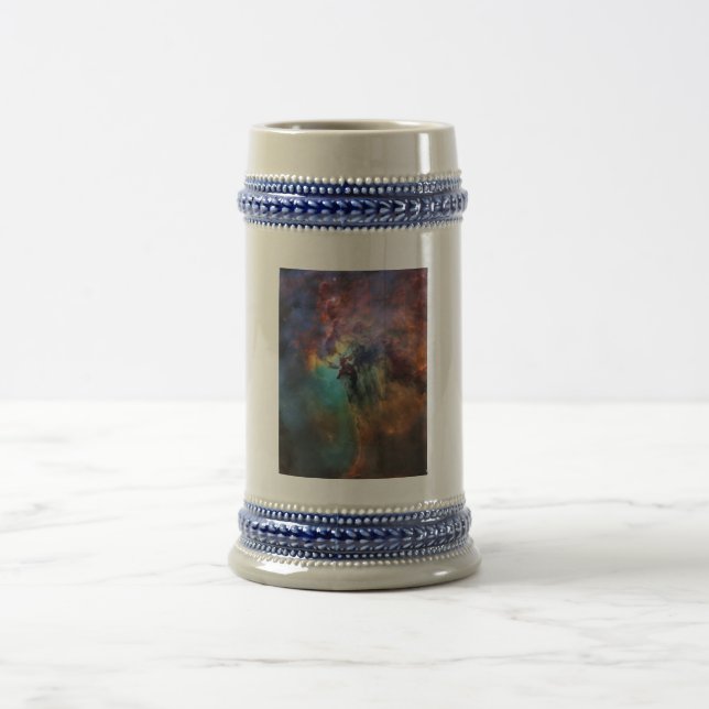Stormy Seas of Lagoon Nebula in Sagittarius Beer Stein (Center)