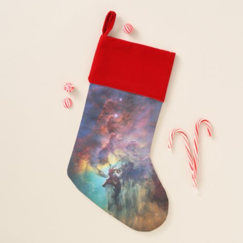 Stormy Seas of Lagoon Nebula in Sagittarius Christmas Stocking