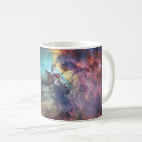 Stormy Seas of Lagoon Nebula in Sagittarius Coffee Mug