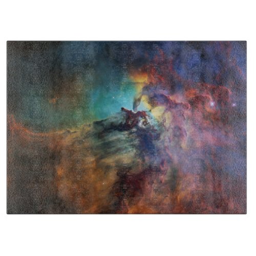 Stormy Seas of Lagoon Nebula in Sagittarius Cutting Board