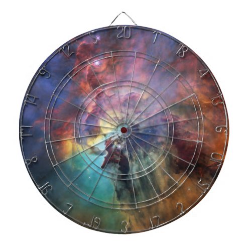 Stormy Seas of Lagoon Nebula in Sagittarius Dart Board