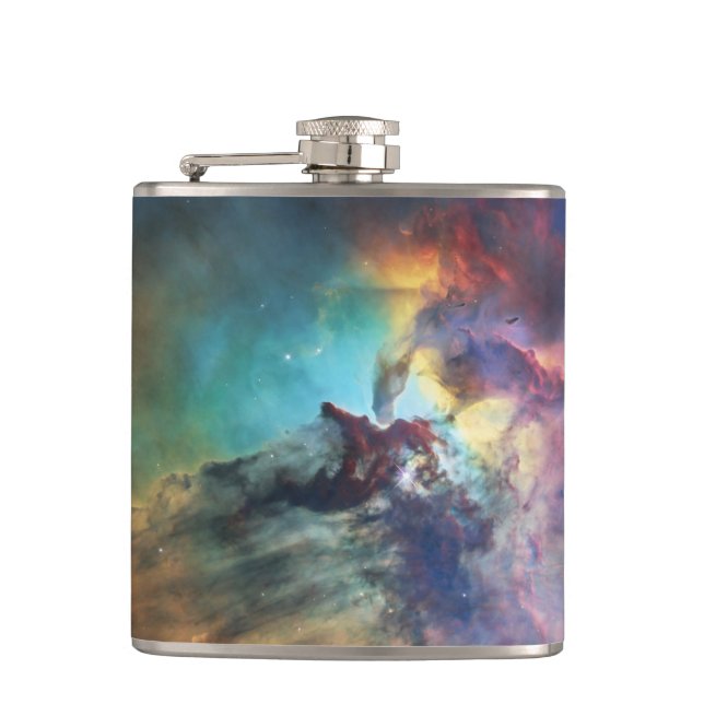 Stormy Seas of Lagoon Nebula in Sagittarius Flask (Front)