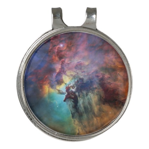 Stormy Seas of Lagoon Nebula in Sagittarius Golf Hat Clip