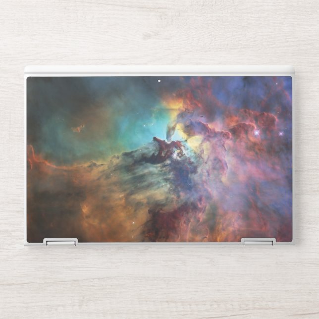 Stormy Seas of Lagoon Nebula in Sagittarius HP Laptop Skin (Front)