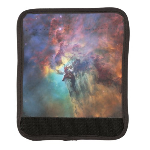 Stormy Seas of Lagoon Nebula in Sagittarius Luggage Handle Wrap