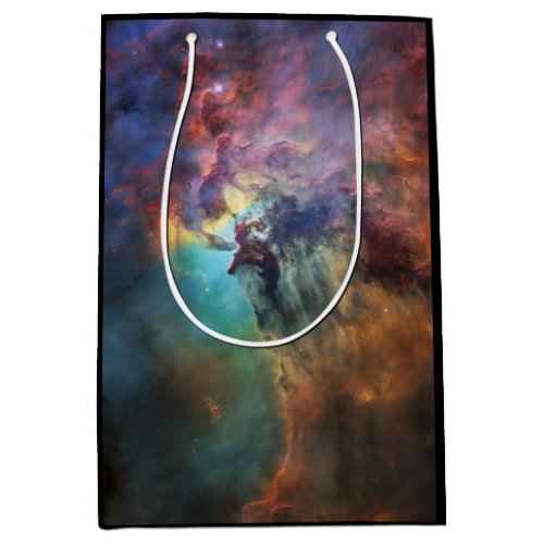 Stormy Seas of Lagoon Nebula in Sagittarius Medium Gift Bag