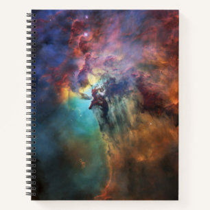 Stormy Seas of Lagoon Nebula in Sagittarius Notebook