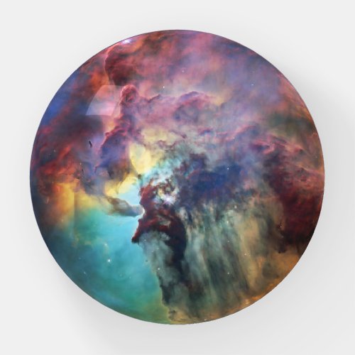 Stormy Seas of Lagoon Nebula in Sagittarius Paperweight