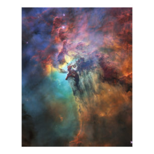 Stormy Seas of Lagoon Nebula in Sagittarius Photo Print