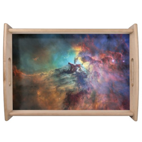 Stormy Seas of Lagoon Nebula in Sagittarius Serving Tray