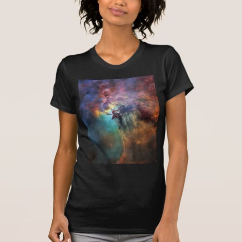 Stormy Seas of Lagoon Nebula in Sagittarius T_Shirt