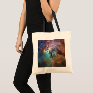 Stormy Seas of Lagoon Nebula in Sagittarius Tote Bag