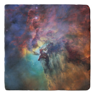 Stormy Seas of Lagoon Nebula in Sagittarius Trivet
