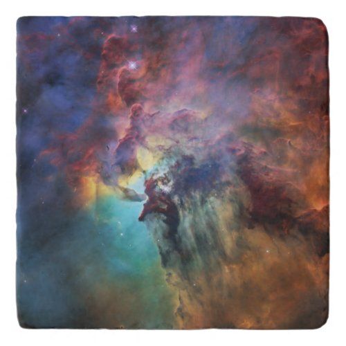 Stormy Seas of Lagoon Nebula in Sagittarius Trivet