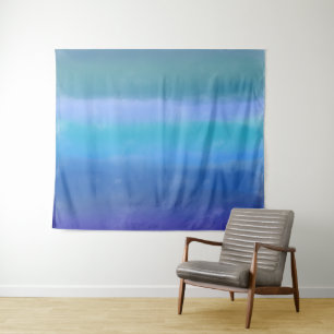 Stormy Skies Abstract Art Tapestry