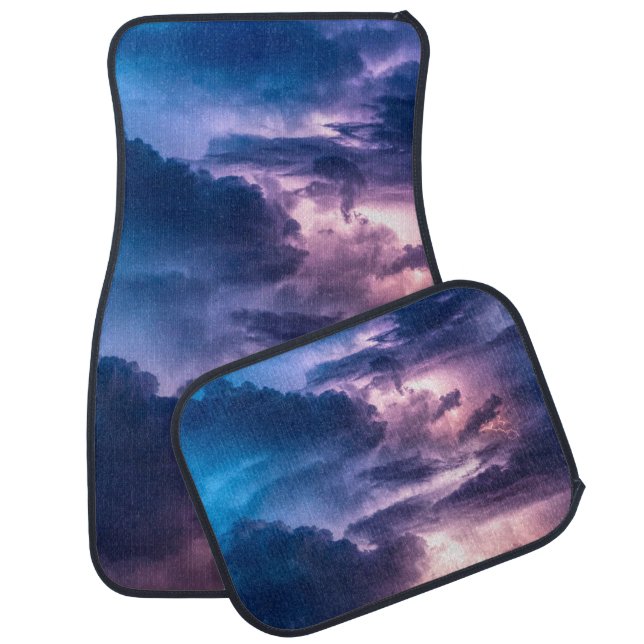 Stormy Skies Car Floor Mat (Set)