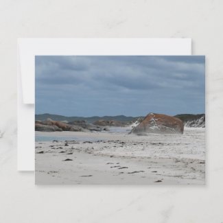 Stormy Skies gather on Remote Australian Shoreline