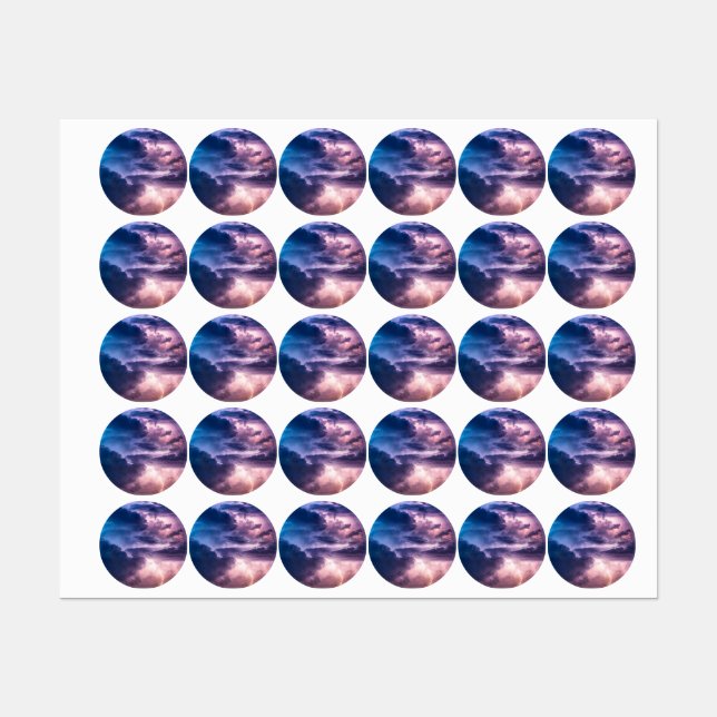 Stormy Skies Labels (Sheet)