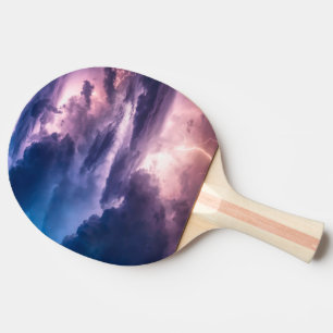 Stormy Skies Ping Pong Paddle