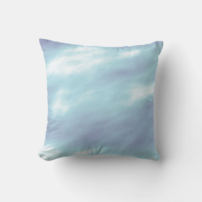 Stormy Skies Throw Pillow (Front)