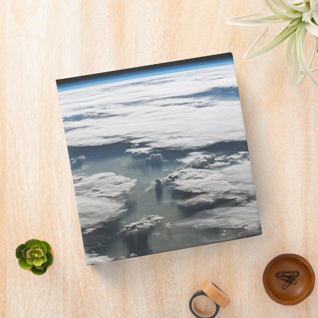 Stormy Sky Above The Amazon 3 Ring Binder (In Situ)