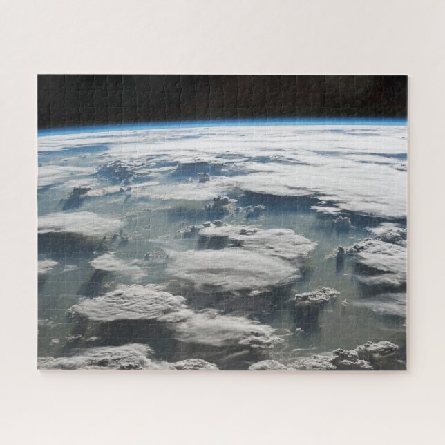 Stormy Sky Above The Amazon Jigsaw Puzzle (Horizontal)