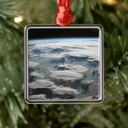 Stormy Sky Above The Amazon Metal Ornament