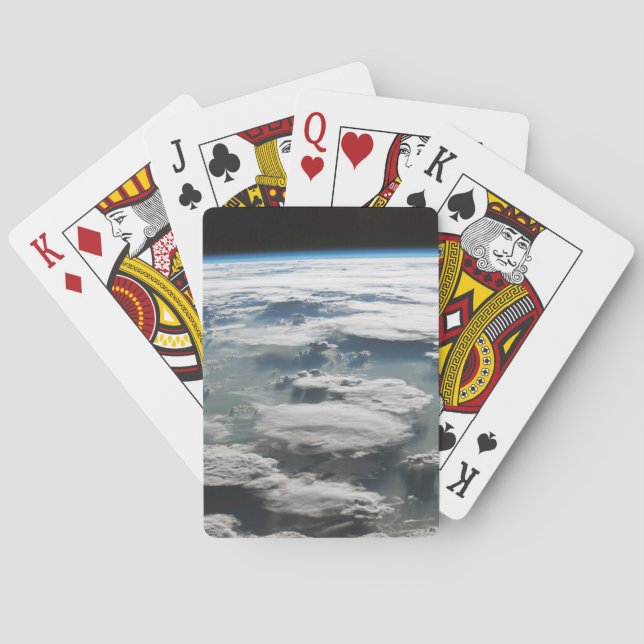 Stormy Sky Above The Amazon Poker Cards (Back)
