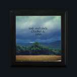 Stormy Smoky Mountains Cades Cove Wedding Napkins  Gift Box<br><div class="desc">This photo was taken on Cades Cove Loop</div>