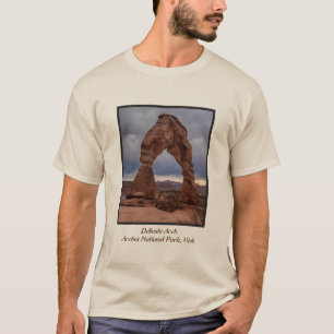 Stormy Sunset - Delicate Arch - Moab - Utah T-Shirt