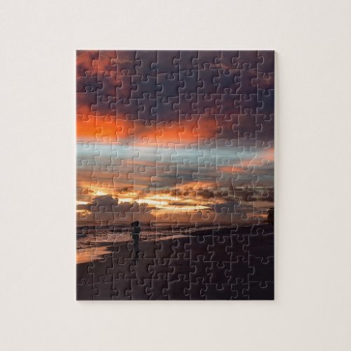 Stormy Sunset Jigsaw Puzzle