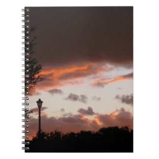 Stormy Texas Sunset Notebook