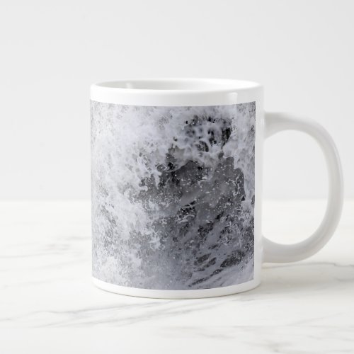 Stormy Wave Crashing Giant Coffee Mug