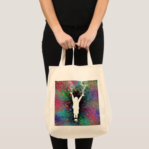 Stormy Weather Large Tote Bag