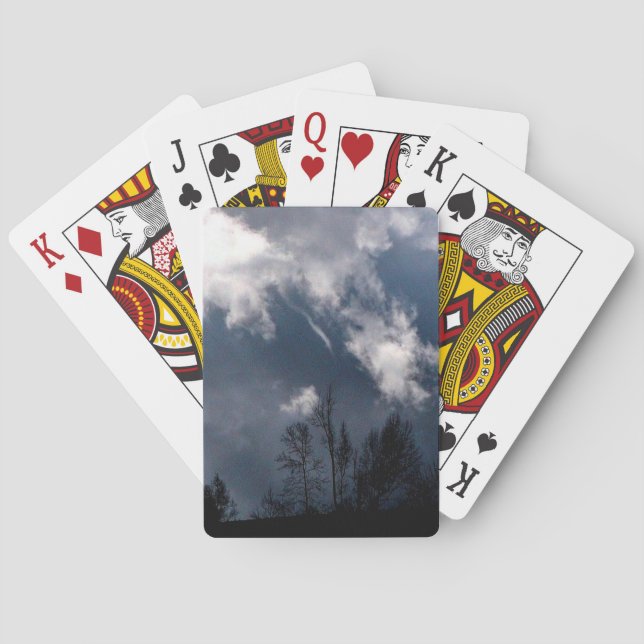 Stormy Weather Poker Cards (Back)