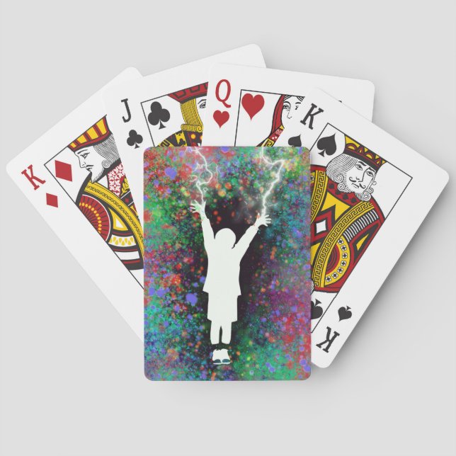 Stormy Weather Poker Cards (Back)
