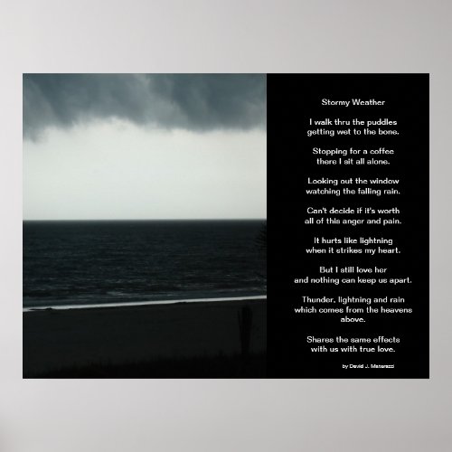 Stormy Weather Poster