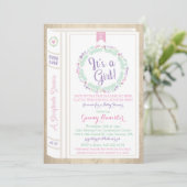 Story Book Baby Shower Invitation (Standing Front)