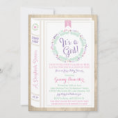 Story Book Baby Shower Invitation (Front)