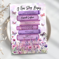 Story Book Butterflies Wildflowers Bridal Shower