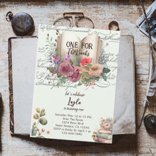 Story Book First Birthday Invitation