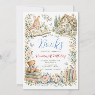 Story Book First Birthday Invitation