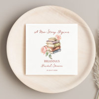 Story book new chapter bridal shower printed