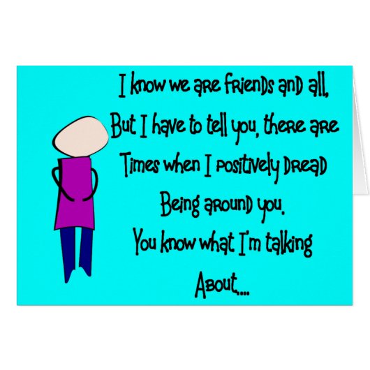 Story Folks "Sometimes I don't Like You" Cards (Front Horizontal)